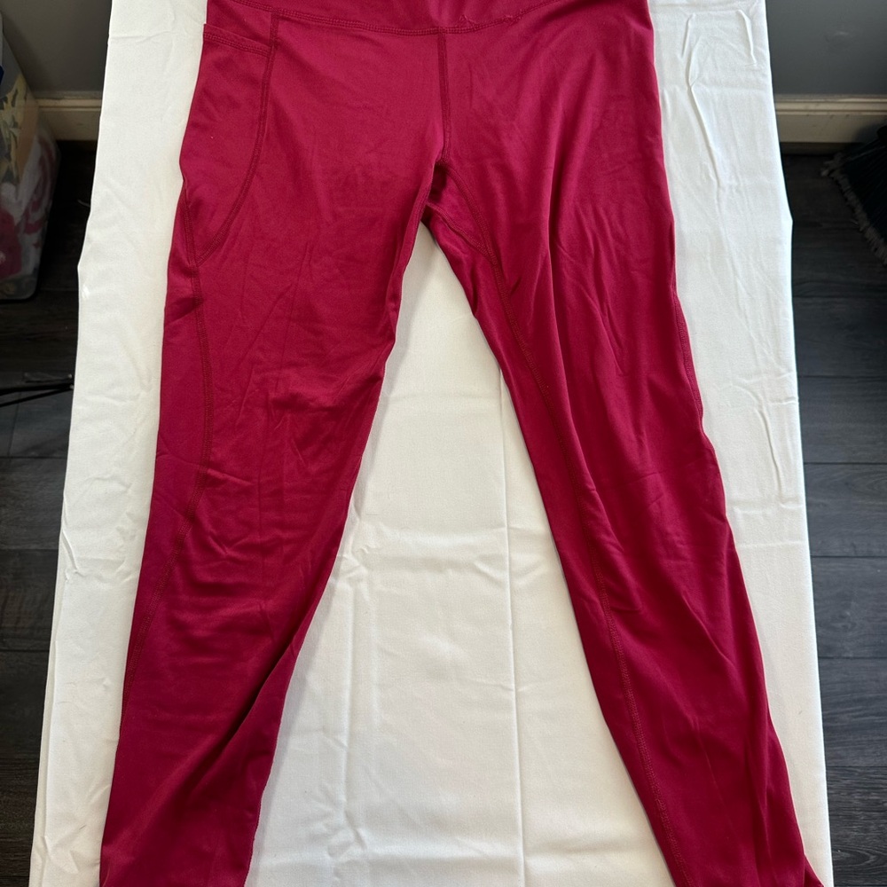 Vibrant Pink Kids Leggings